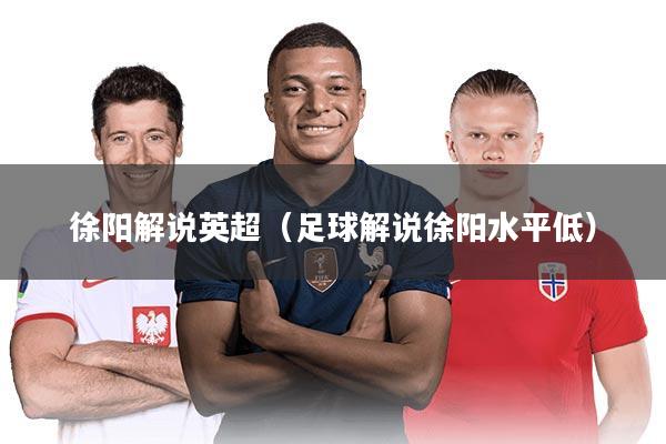 徐阳解说英超（足球解说徐阳水平低）