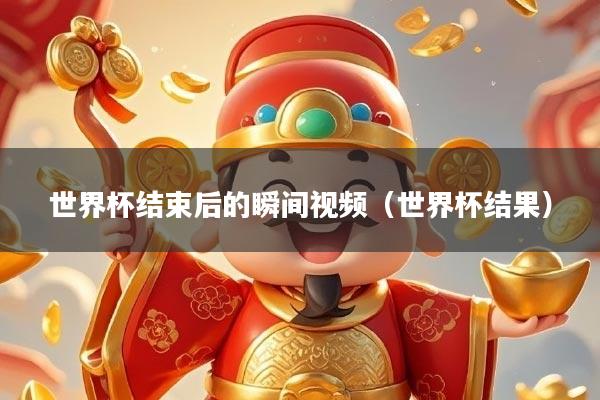 世界杯结束后的瞬间视频（世界杯结果）